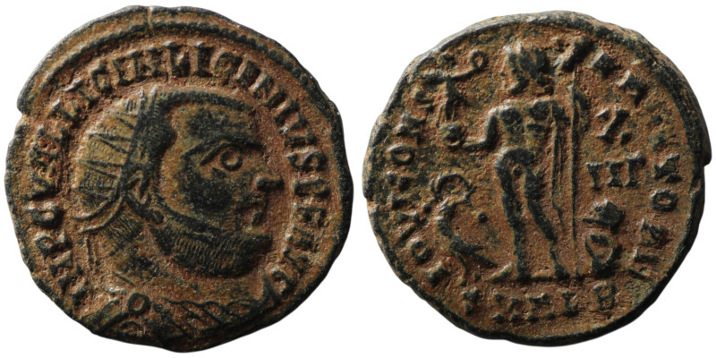 Licinius I (AD 308-324). Alexandria
AE Follis (19mm, 3,26g)