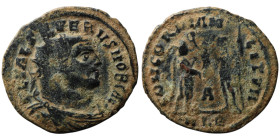 Severus II, as Caesar (AD 305-306). Alexandria
AE Radiate (21mm, 1,98g)