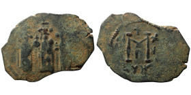 Heraclius, Heraclius Constantine and Martina (AD 610-641). Cyprus
AE Follis (29mm, 4,53g)