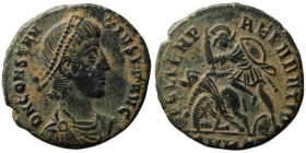 Constantius II (AD 337-361). Kyzikos
AE Follis (18mm, 2,61g)