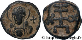 BYZANTIUM - SIGILLOGRAPHY
Type : Sceau en plomb 
Date : Ve-VIIIe siècle 
Mint name / Town : Constantinople 
Metal : lead 
Diameter : 17  mm
Orientatio...