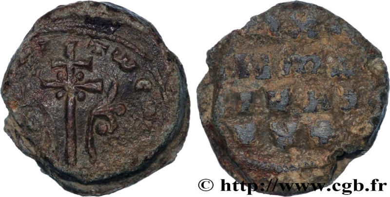 BYZANTIUM - SIGILLOGRAPHY
Type : Sceau en plomb 
Date : X-XIe siècle 
Mint name ...
