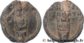 BYZANTIUM - SIGILLOGRAPHY
Type : Sceau en plomb 
Date : XIe siècle 
Mint name / Town : Constantinople 
Metal : lead 
Diameter : 25,5  mm
Orientation d...