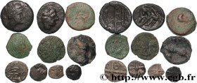 LOTS
Type : Lot de 10 monnaies 
Commentary : Lots de 10 monnaies gauloises 

Grade : lot