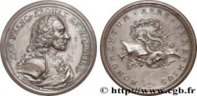 LITERATURE : WRITERS - POETS
Type : Médaille, François-Marie Arouet, Voltaire 
Date : (1760) 
Metal : silver plated copper 
Diameter : 49  mm
Engraver...