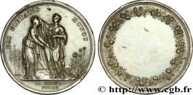 NORMANDY (GENTRY AND TOWNS OF...)
Type : CANON, VIEUX FUMÉ et MÉZIDON, médaille de piété 
Date : 1775 
Metal : silver 
Diameter : 41,5  mm
Weight : 35...