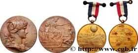 III REPUBLIC
Type : Lot de 2 médailles, Ballon captif et Exposition Universelle 
Date : 1878-1889 
Metal : various 
Diameter : 92  mm
Weight : 124,38 ...