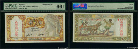 Country : ALGERIA 
Face Value : 1000 Francs Spécimen 
Date : (1946) 
Period/Province/Bank : Banque de l'Algérie 
Catalogue reference : P.104s 
Additio...