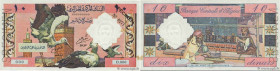 Country : ALGERIA 
Face Value : 10 Dinars Spécimen 
Date : 01 janvier 1964 
Period/Province/Bank : Banque Centrale d'Algérie 
Catalogue reference : P....
