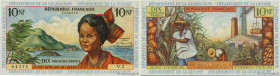 Country : FRENCH ANTILLES 
Face Value : 10 Nouveaux Francs 
Date : (1962) 
Period/Province/Bank : Institut d'Émission des Départements d'Outre-Mer 
Ca...