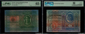 Country : AUSTRIA 
Face Value : 100 Kronen 
Date : 02 janvier 1912 
Period/Province/Bank : Royaume, Banque d'Autriche Hongrie 
Catalogue reference : P...