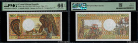 Country : CENTRAL AFRICAN REPUBLIC 
Face Value : 5000 Francs type 1984 
Date : (1991) 
Period/Province/Bank : B.E.A.C. République Centrafricaine 
Cata...