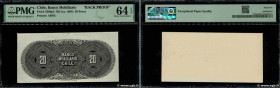 Country : CHILE 
Face Value : 20 Pesos Essai 
Date : (1895) 
Period/Province/Bank : Banco Mobiliaro Chile 
Catalogue reference : P..309p2 
Commentary ...