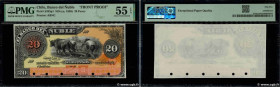 Country : CHILE 
Face Value : 20 Pesos Essai 
Date : (1888) 
Period/Province/Bank : Banco del Nuble 
Catalogue reference : P..345p1 
Commentary : Épre...