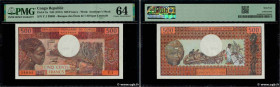 Country : CONGO 
Face Value : 500 Francs type 1973 
Date : (1974) 
Period/Province/Bank : B.E.A.C. République Populaire du Congo 
Catalogue reference ...