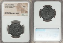 Jovian (AD 363-364). AE1 or BI maiorina (28mm, 6h). NGC AU, lt. smoothing. Thessalonica, 2nd officina. D N IOVIANV-S P F PP AVG, laurel and rosette-di...