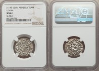 Cilician Armenia. Levon I Tram ND (1198-1219) MS61 NGC, 22mm. 2.96gm. Fully struck and lustrous.

HID09801242017