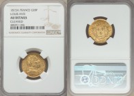 Louis XVIII gold 20 Francs 1815-A AU Details (Cleaned) NGC, Paris mint, KM706.1.

HID09801242017