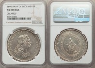 George III Bank Dollar of 5 Shillings 1804 AU Details (Cleaned) NGC, KM-Tn1, S-3768. Emergency issue and an important one-year type. 

HID09801242017