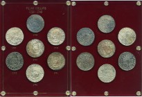 Philip V 7-Piece Lot of Uncertified Assorted 8 Reales, 1) 8 Reales 1736 Mo-MF - VF (heavily corroded, sea salvage), KM103 2) 8 Reales 1737 Mo-MF - VF ...