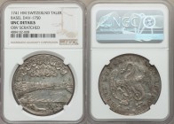 Basel. Canton Taler 1741-HM UNC Details (Obverse Scratched) NGC, KM149, Dav-1750. From the Allen Moretti Swiss Collection

HID09801242017