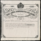 2.000 reales de vellón. 1873. Real Junta Gubernativa. Estella (Navarra). (Ed-209). 27 de agosto. Empréstito voluntario reintegrable. Serie B. Sello en...