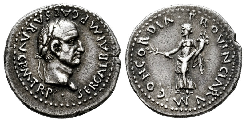 Galba. Denarius. 68 AD. Uncertain mint in Gaul. Narbo?. (Ric-120). (Bmcre-223). ...