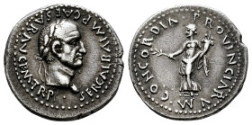Galba. Denarius. 68 AD. Uncertain mint in Gaul. Narbo?. (Ric-120). (Bmcre-223). (Rsc-38). Anv.: SER GALBA IMP CAESAR AVG P M TR P, laureate head right...