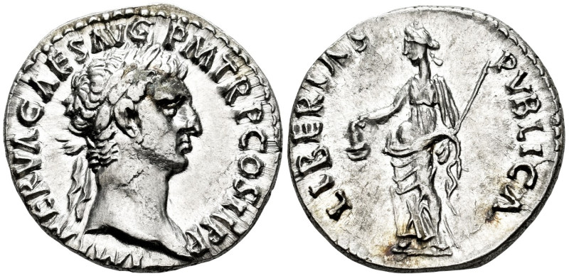 Nerva. Denarius. 96 AD. Rome. (Ric-II 7). (Bmcre-17). (Rsc-106). Anv.: IMP NERVA...
