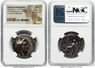 SELEUCID KINGDOM. Demetrius I Soter (162-150 BC). AR tetradrachm (29mm, 15.48 gm, 1h). NGC Choice Fine 4/5 - 2/5. Unattributed southeastern issue. Dia...