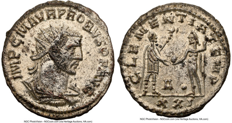 Probus (AD 276-282). BI antoninianus (21mm, 3.88 gm, 5h). NGC MS 5/5 - 3/5, Silv...
