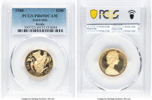 Elizabeth II gold Proof "Koala" 200 Dollars 1980 PR69 Deep Cameo PCGS, Canberra mint, KM71, Fr-44. HID09801242017 © 2024 Heritage Auctions | All Right...