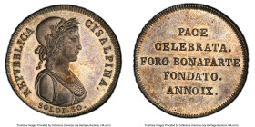Cisalpine Republic. Revolutionary State 30 Soldi Anno IX (1801) MS65 PCGS, Milan mint, KM1. One year type. HID09801242017 © 2024 Heritage Auctions | A...