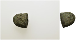 Sicily, Akragas, c. 440-430 BC. Æ Cast Trias (18.4mm,13.9g). Eagle, standing l., R/ Crab. Four pellets on base. Westermark, Coinage, 525; CNS 1; SNG A...