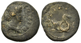 Time of Marcus Aurelius (161-180). Mysia. Kyzikos. Pseudo-autonomous issue. Æ (19,5mm 4,30g). ΚΟΡΗ ϹΩΤƐΙΡΑ. Corn-wreathed and draped bust of Kore Sote...