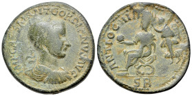 Gordian III (238-244). Pisidia, Antioch. Æ (32mm, 21.40g, 8h). Laureate, draped and cuirassed bust r., seen from behind. R/ ANTIOCHIA, SR in exergue, ...