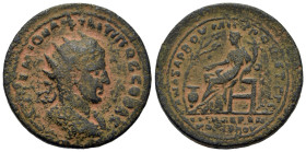Philip I the Arab (244-249). Cilicia, Anazarbus. Æ (31.5mm 18g). ΑΥΤ Κ Μ ΙΟΥΛ ΦΙΛΙΠΠΟϹ ϹЄΒΑϹ. Radiate, draped and cuirassed bust r. R/ ΑΝΑΖΑΡΒΟΥ ΜΗΤΡΟ...