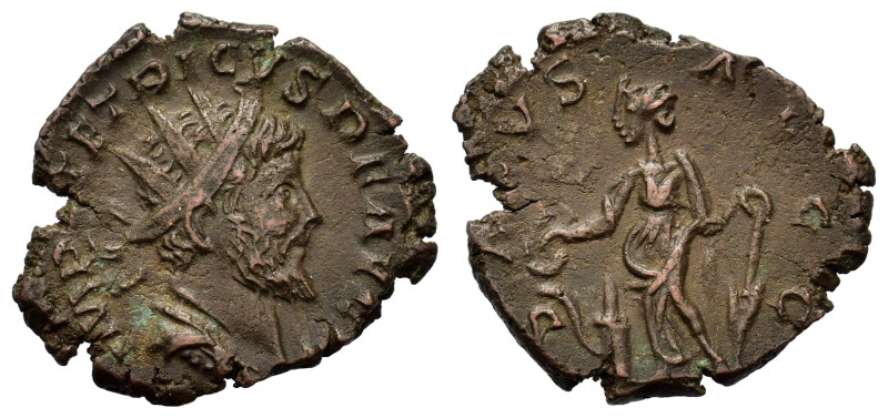 Tetricus I (271-274). Æ Antoninianus (21.3mm,2.8g). Treveri, 272-273. Radiate, d...