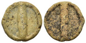 Byzantine Uncertain Siegel tessera (19.2mm,5.6g).