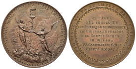 Italy, Milano. Medal 1900. Æ (47mm,47.8g).