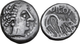 Celtic World. Cisalpine Gaul, Leponti. AR Drachm, imitation of Massalia, 2nd century BC. Obv. Stylised head of Artemis right. Rev. Stylized lion right...