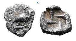 Macedon. Eion circa 480-470 BC. Hemiobol AR