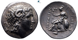 Kings of Thrace. Kios. Macedonian. Lysimachos 305-281 BC. Tetradrachm AR