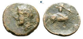 Thessaly. Pharsalos circa 375-350 BC. Bronze Æ