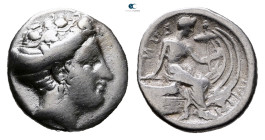 Euboea. Histiaia circa 338-304 BC. Tetrobol AR