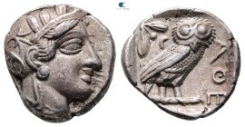 Attica. Athens circa 454-404 BC. Tetradrachm AR