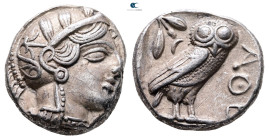 Attica. Athens circa 454-404 BC. Tetradrachm AR