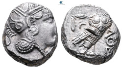 Attica. Athens circa 355-294 BC. Tetradrachm AR