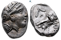 Attica. Athens circa 355-294 BC. Tetradrachm AR