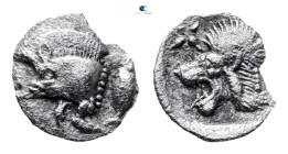 Mysia. Kyzikos circa 525-475 BC. Hemiobol AR